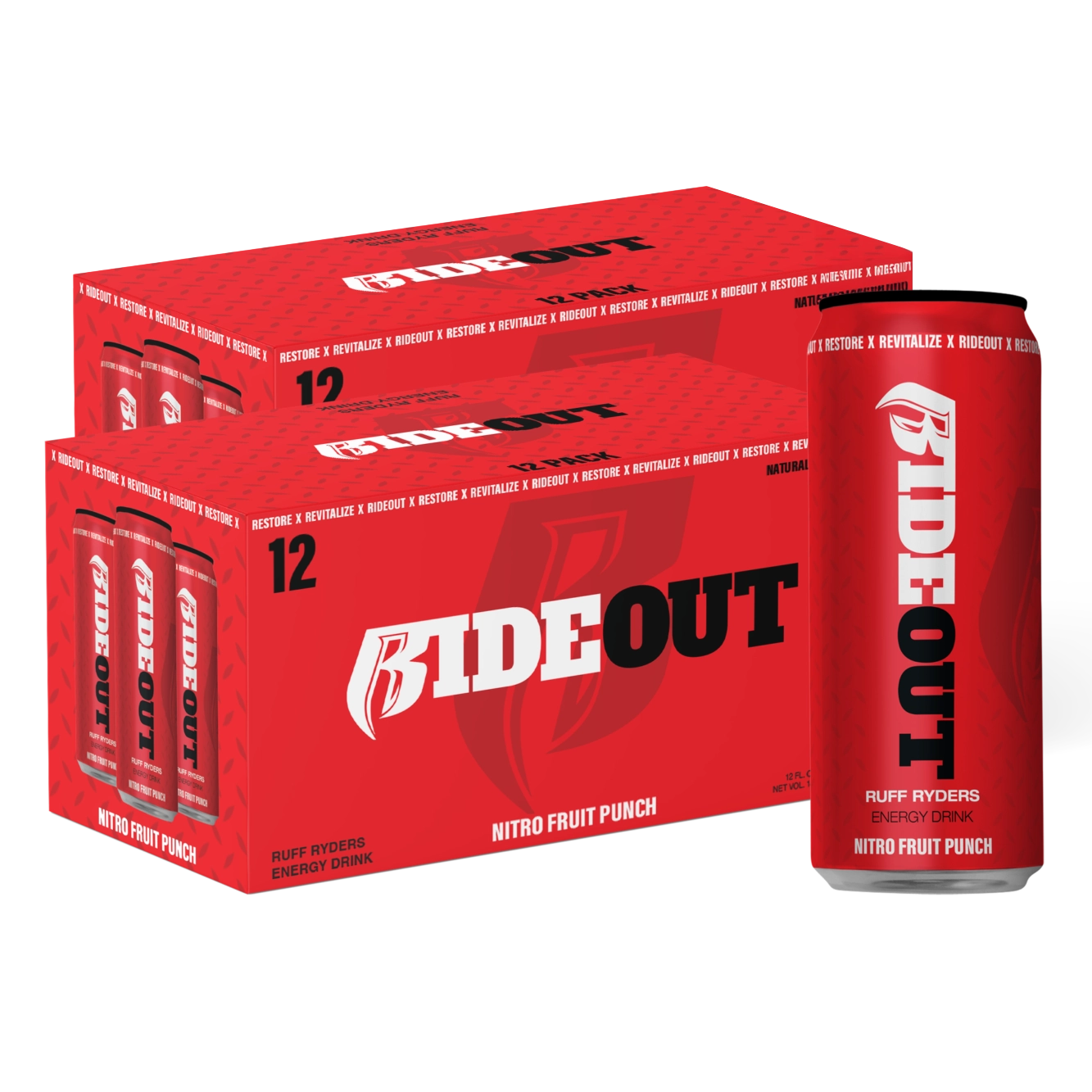 Rideout Energy Drink - 2 Packs